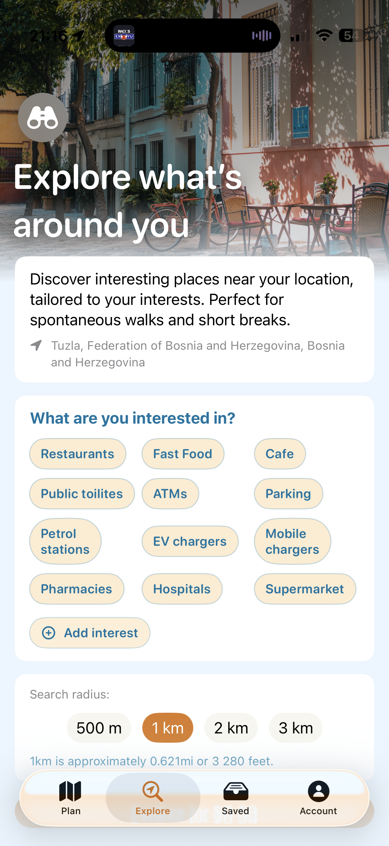 Vagabundo explore preview